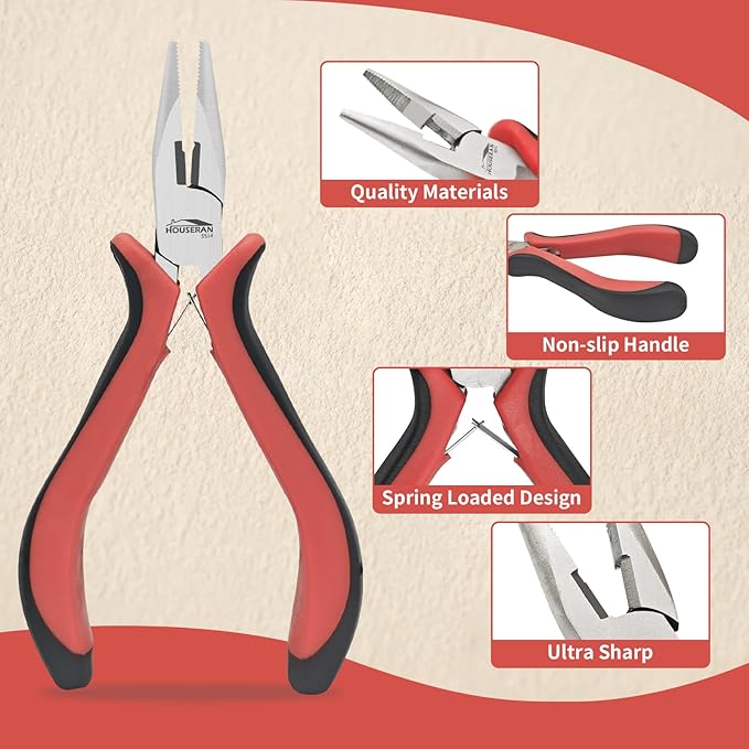 8 Packs Jewelry Pliers Set, Jewelry Making Tools - Image 4