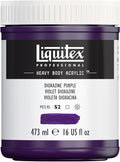 Liquitex Professional Heavy Body Acrylic Paint, 16-oz Pot, Dioxazine Purple by Liquitex