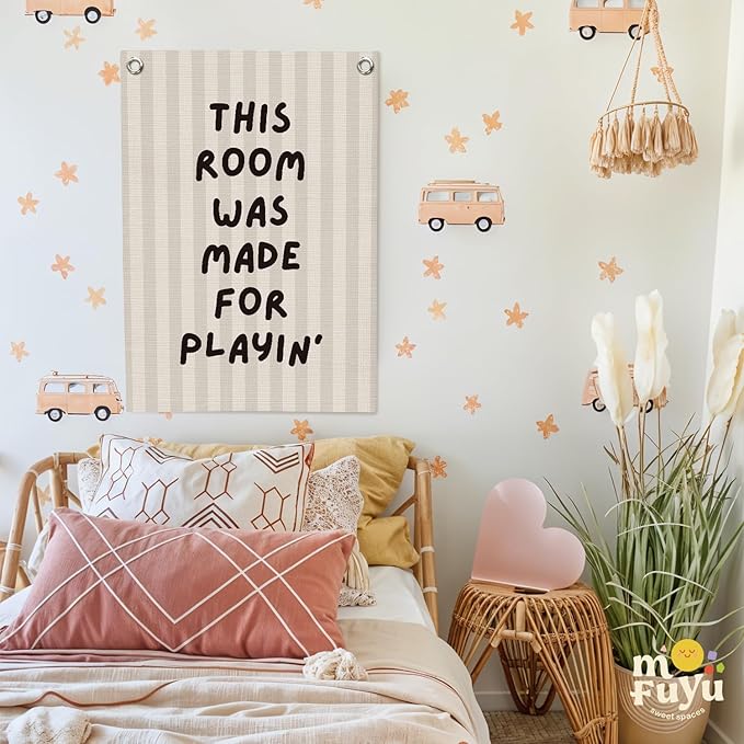 Playroom Decor Wall Banner, This Room Was Made - Image 7