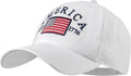 IIN American Flag Baseball Cap for Men Women Low Profile USA Army Tactical Operator Military Plain Dad Hat