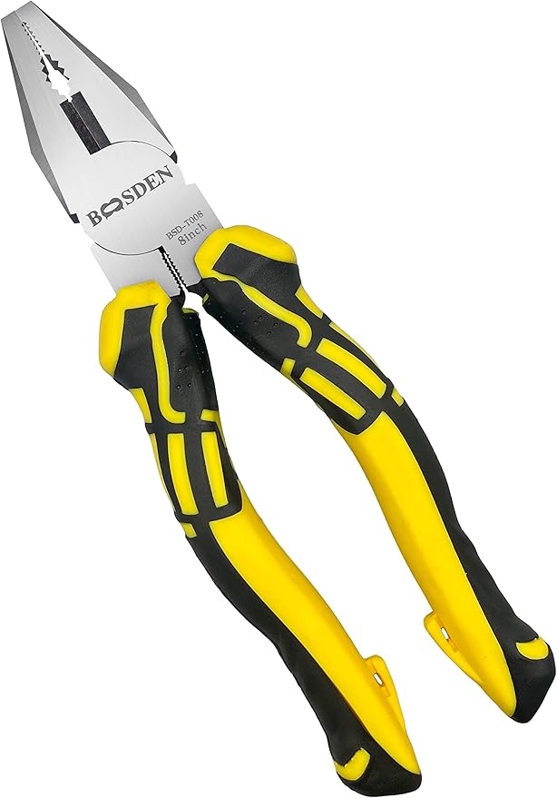 BOOSDEN 8 inch Lineman's Pliers by BOOSDENMakingYourLifeEeasier