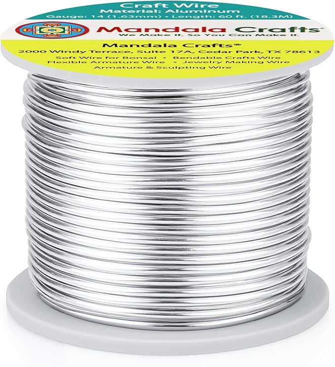 Mandala Crafts 14 Gauge Anodized Aluminum Craft Wire - Image 2
