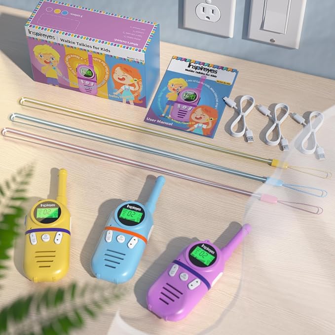 Walkie Talkies for Kids Rechargeable, Toys for Boys and Girls Ages 3-12 - Image 8
