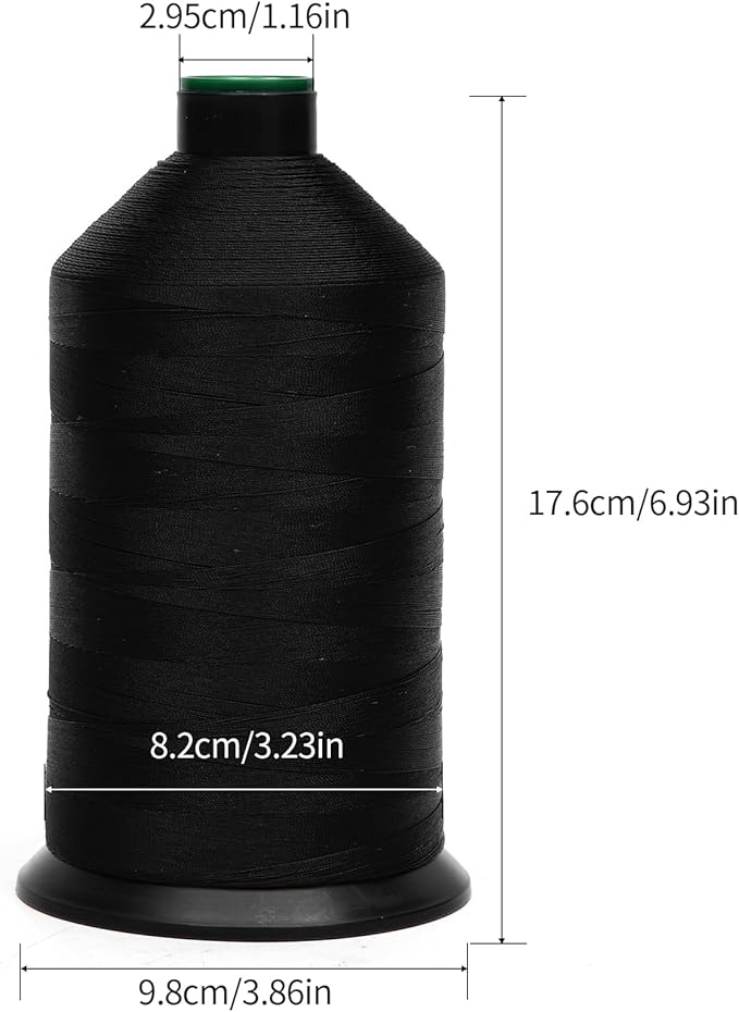 Extra Strong Bonded Nylon Thread #92 Tex90 – 16 OZ, Versatile Stitching Solution - Image 2