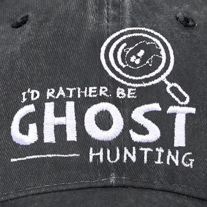Embroidered Baseball Cap for Women Men Vintage Adjustable Washed Distressed Denim Baseball Hat