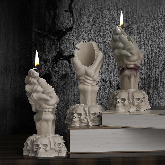 Skull Hand Soap & Candle Mold - Image 2