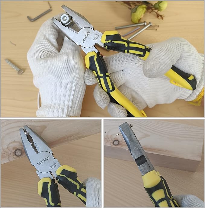 BOOSDEN 8 inch Lineman's Pliers - Image 6