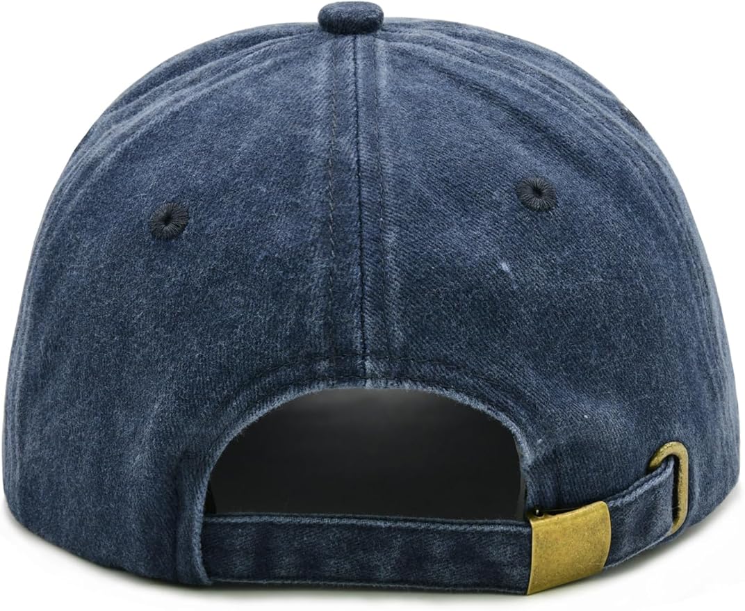 Waldeal Women's Embroidered Dog Mom Hat Adjustable Denim Baseball Cap