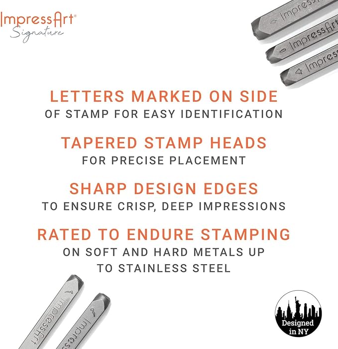 ImpressArt - Wave Steel Punch, Metal Stamping Tools - Image 4