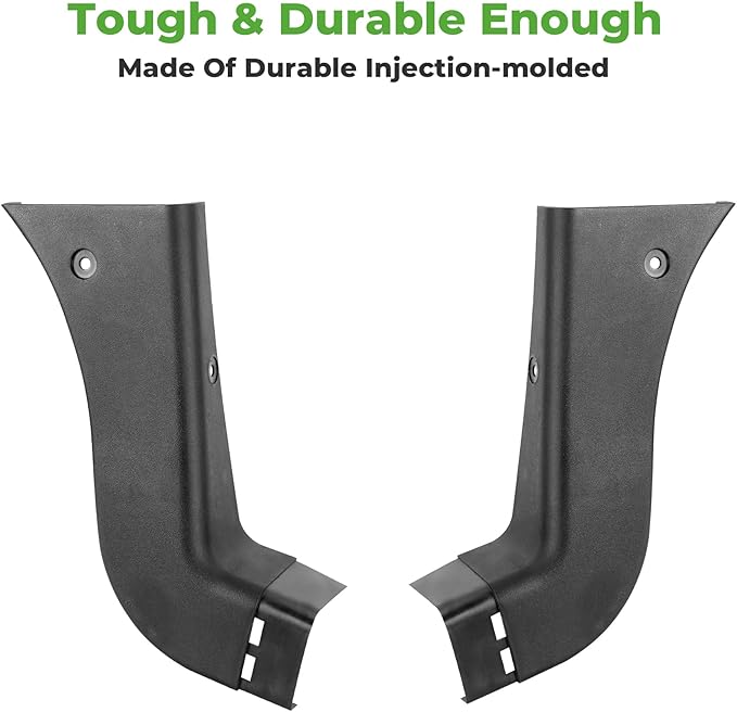 10L0L Golf Cart Front Side Guard Set - Driver Side & Passenger Side Replacement Parts Compatible with EZGO RXV Golf Cart Models, Rugged and Durable, OEM# 601257 & 601258