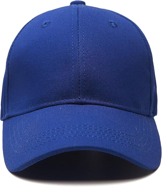 Edoneery Baseball Cap for Kids-Adjustable Washed Cotton Golf Toddler Hat for Boys & Girls