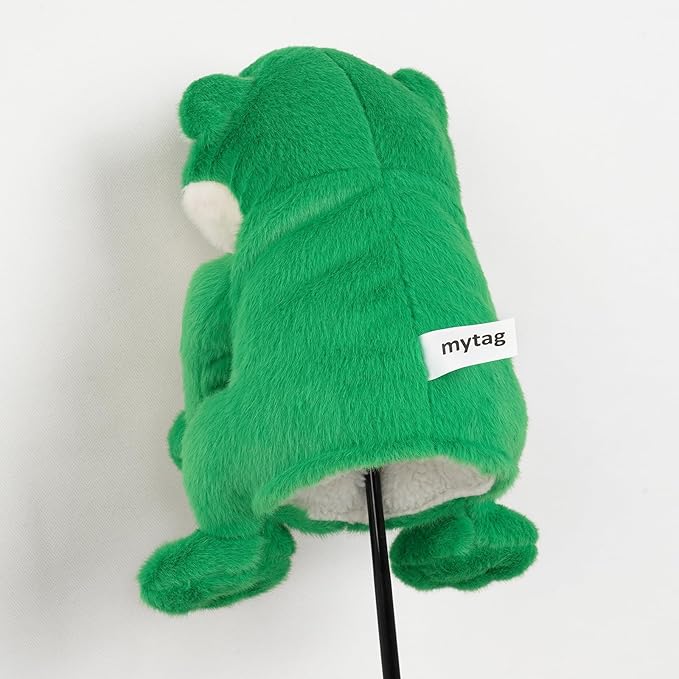 mytag Funny Golf Club Head Covers, Animal Plush Driver Headcover, Golf Headcover Fits Standard 460cc Driver Head