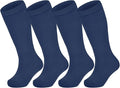 American Trends 2 Pairs Baseball Soccer Socks Youth Boy Girl Kids Toddler Softball Football Tball Socks Knee High Accessories
