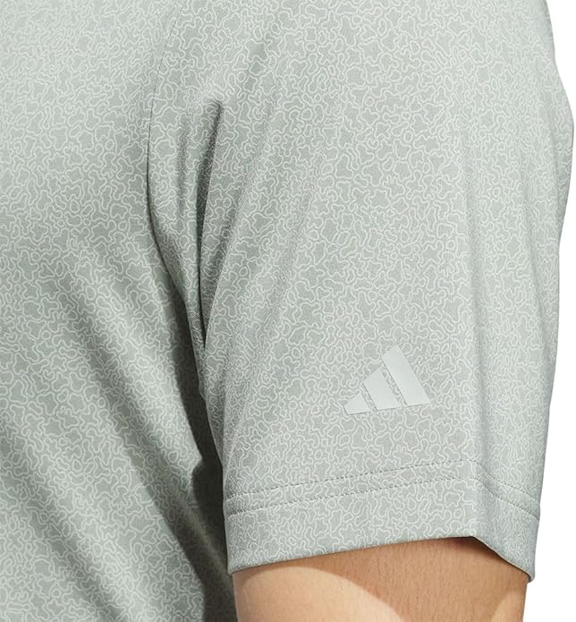 adidas Mens Ultimate365 Mini Bunker Polo Shirt