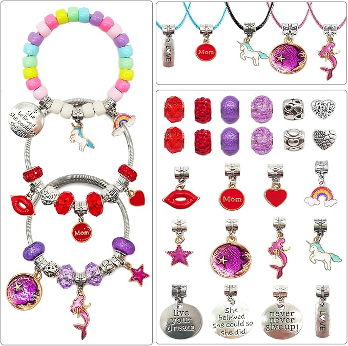 leitait Girls Toys Bracelet Making Kit - Image 4