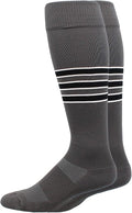 MadSportsStuff Softball Socks Baseball Socks | White & Team Colors | USA Made | Sizes for Girls, Youth Boys, Men & Women