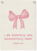 Bible Verses Wall Decor, Christian Wall Art I Am Fearfully And Wonderfully Made by Unknown