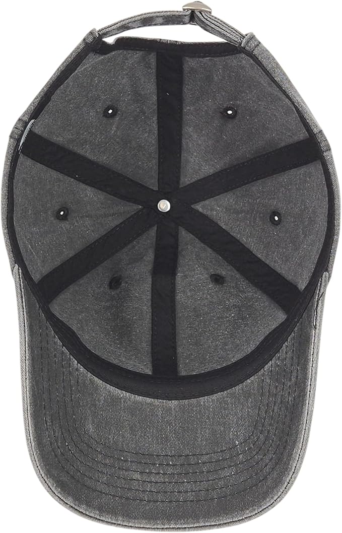 Classic Dad Hat Cotton, Low-Profile Plain Baseball Cap, Adjustable, Breathable and Packable