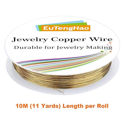 EuTengHao 6 Colors Jewelry Copper Wire Jewelry Beading Wire - Image 8