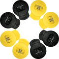 AliBall Glove Locks Baseball, Glove Lace Locks 8 Pack, Never Need Thying Knots Again, Fits All Baseball and Softball Gloves