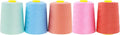 Mandala Crafts 5 Pack of Serger Threads Cones Spools by MandalaCrafts