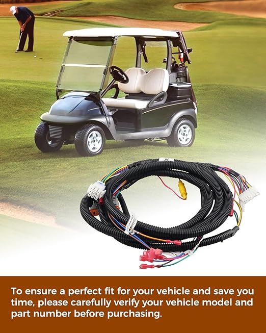 Golf Cart Main Harness Fit for Precedent &Tempo 2014-up Gas and Electric Carts, Replace 104023201