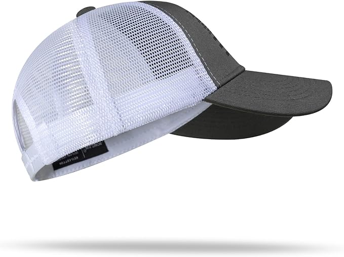 American Flag Trucker Hat - Snapback Hat, Baseball Cap for Men Women - Breathable Mesh Side, Adjustable Fit - for Casual Wear