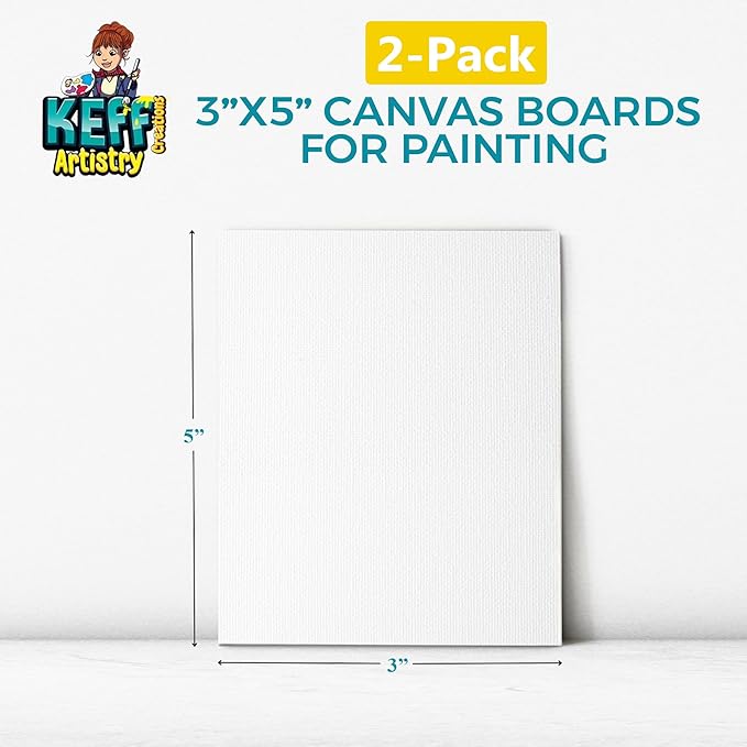 KEFF Canvas Boards for Painting - Image 2