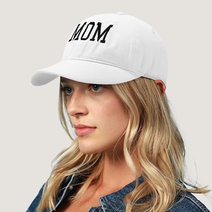 Malaxlx Women's Men's Fashion Baseball Cap Adjustable Strapback Hats Dad Hat Visor Sports Hat