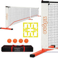 Zdgao Pickleball Set with Net for Driveway, 22 FT Regulation Size Pickle Ball by ZdgaoSportsLLC