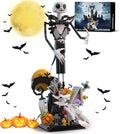 Horror Skull Building Set, Before Christmas Haunted House Building Blocks Set by Loyratche