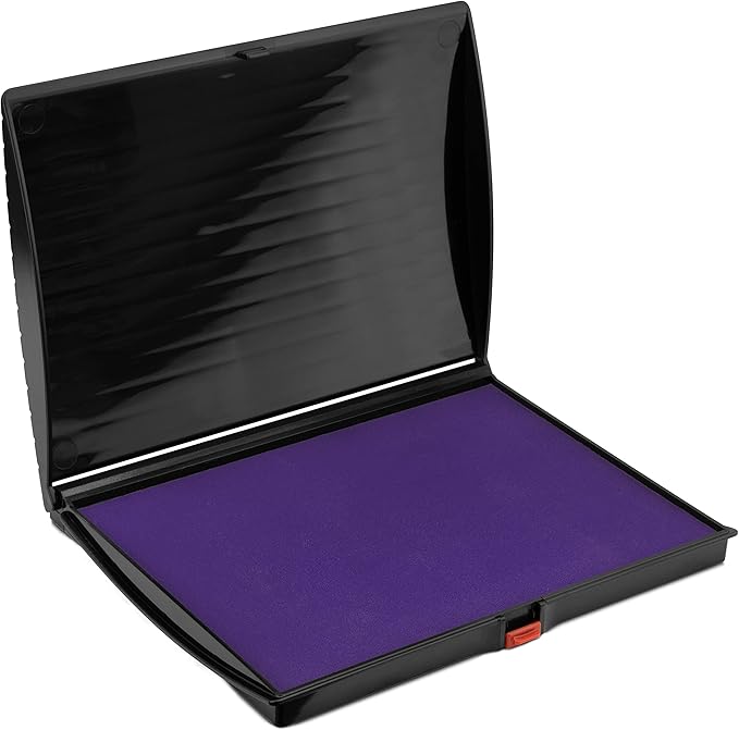 Large Premium Purple Ink Stamp Pad by Rubber+Stamp+Creation