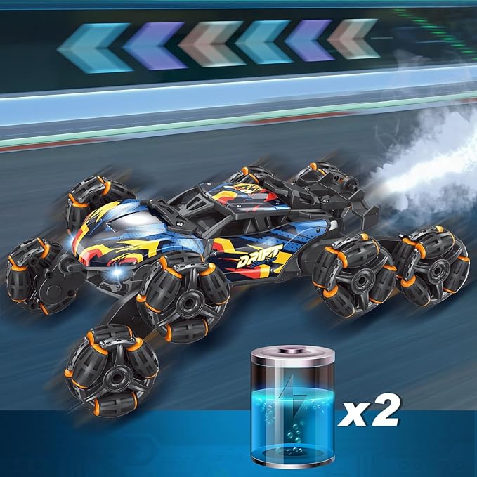 Cool 8 Wheels Hand Controlled rc Stunt Car Toys, Gesture Sensing Remote Control - Image 4