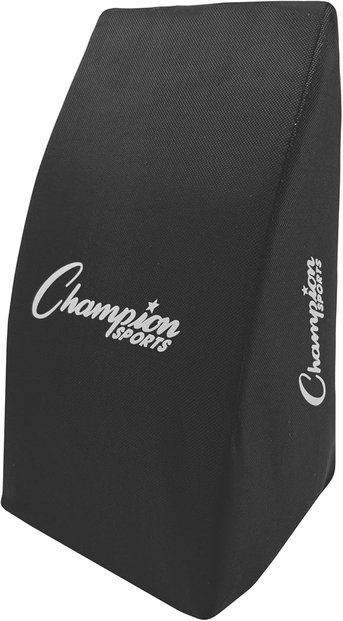 Champion Sports Catcher’s Knee Supports – Durable, Ergonomic Catchers Equipment for Comfort & Knee Protection – 2 Sizes - for Players Under 5”7 and Players Over 5'8"