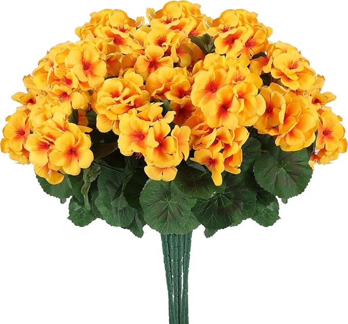 Hananona Artificial Geranium Flowers - Image 4