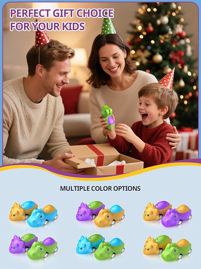 Dinosaur Walkie Talkies for Kids Rechargeable, Dino Toy Cars for Boys & Girls - Image 7
