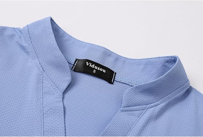Womens Sleeveless V Neck Golf Polo Shirts