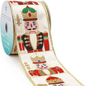 CT CRAFT LLC Ivory Satin Toy Soldier by CTCRAFTLLC