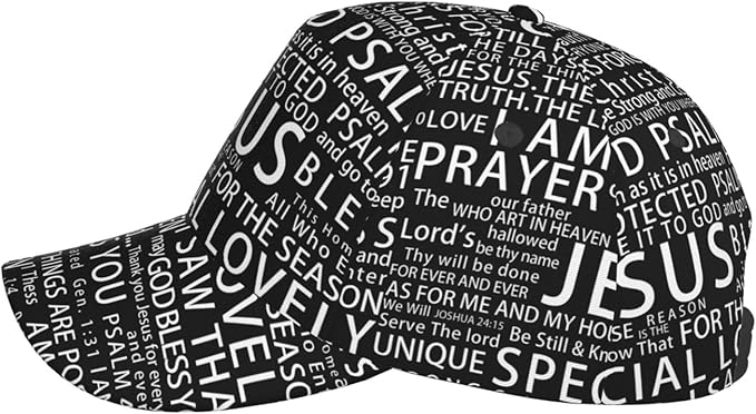 Jesus Baseball Cap Christian Trucker Hat Easter Hats Religion Snapback Cap Adjustable for Women Men