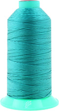 Mandala Crafts Bonded Nylon Thread Turquoise Heavy Duty Sewing Threads by MandalaCrafts
