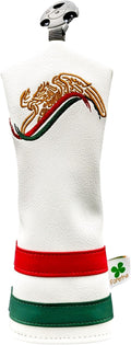 Foretra Mexico Driver Headcover Golf Club Covers Blade Mallet Putter Cover Alignment Stick Holder Hybrid Fairway Wood Head Cover Mexican Style Novelty Golf Accessories for Most Brands