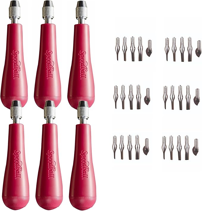 Speedball Linoleum Cutter Kit Assortment #1 by SpeedballArt