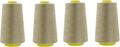 Mandala Crafts 4 Pack of Serger Threads Cones Spools by MandalaCrafts