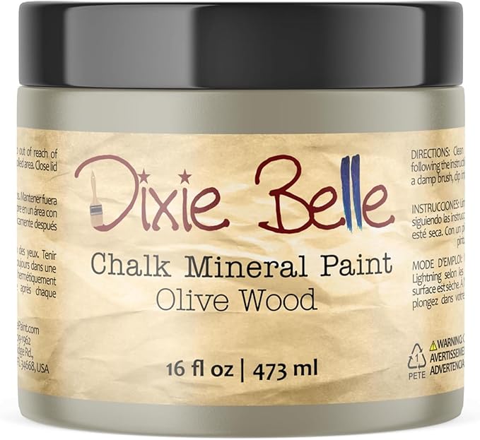 Dixie Belle Paint Company Chalk Finish Furniture Paint – Olive Wood – Matte by DixieBellePaintCompany