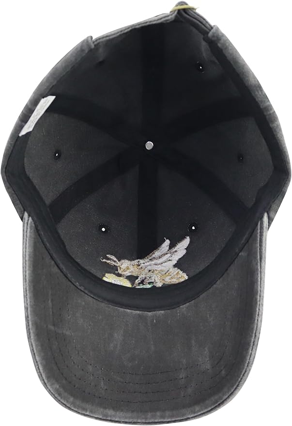 Unisex Adjustable Animal Hat for Men Women, Classic Cotton Wild Animals Embroidered Baseball Cap