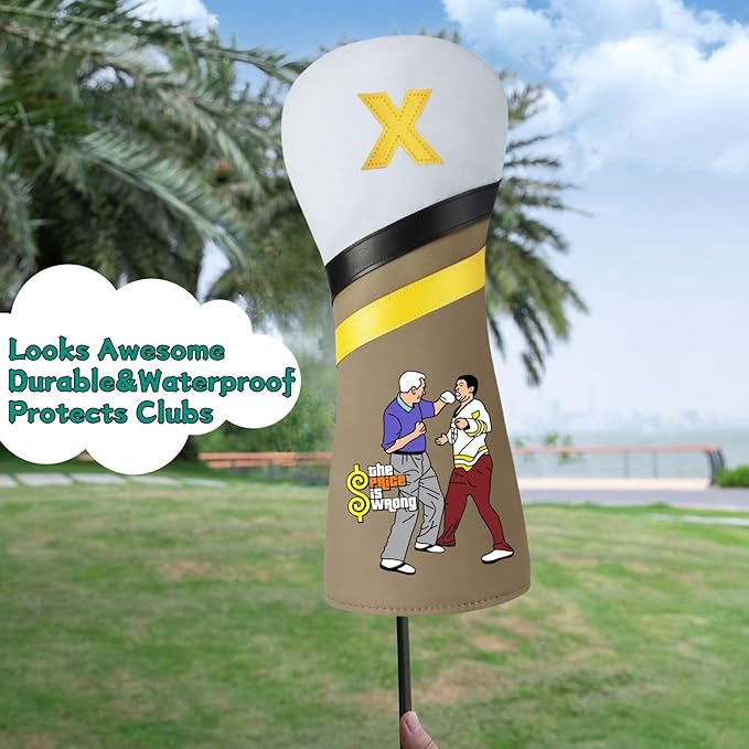 Funny Golf Putter Headcover, Perfect Golf Gift for Men and Women, Golf Accessories for Golfers