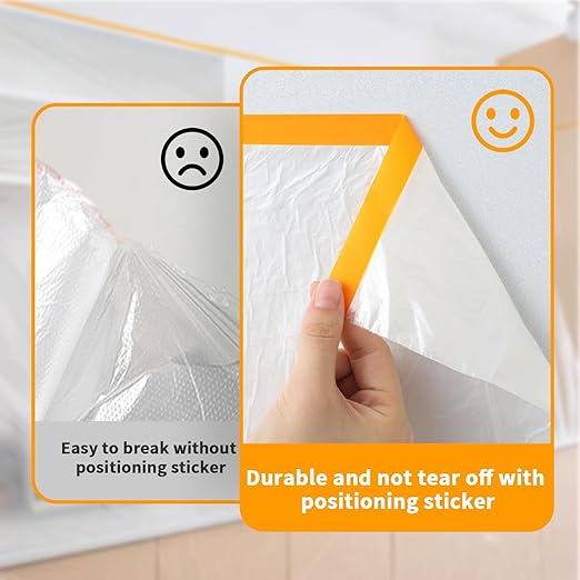Pre-Taped Masking Film 22" x 66' - Image 4