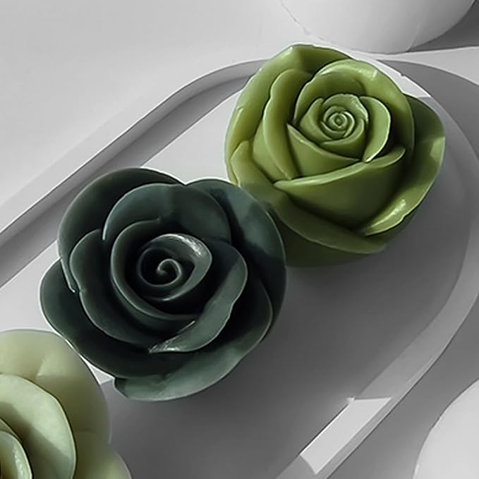 Cylinder Molds Silicone Wave Spiral Candle Mold by EVERELAMSiliconeMolds