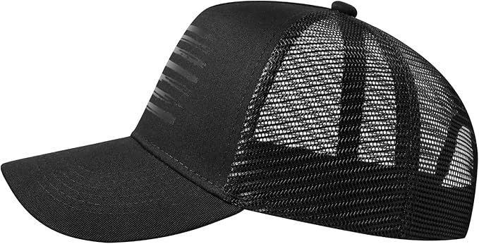 Baseball Cap, American Flag Trucker Hat for Men Women, Breathable Adjustable Fit Outdoor Mesh Snapback Hats