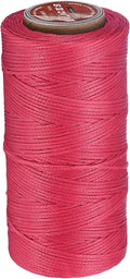 uxcell Flat Leather Sewing Waxed Thread, 140m / 153 Yards Polyester Wax String by uxcell